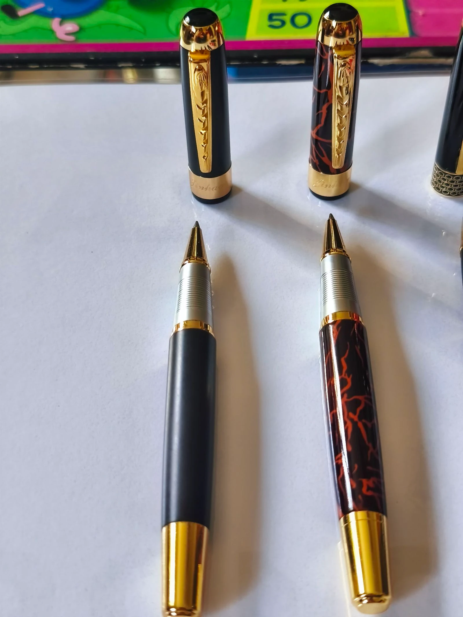 Lote de 5 boligrafos metalicos – photo 6